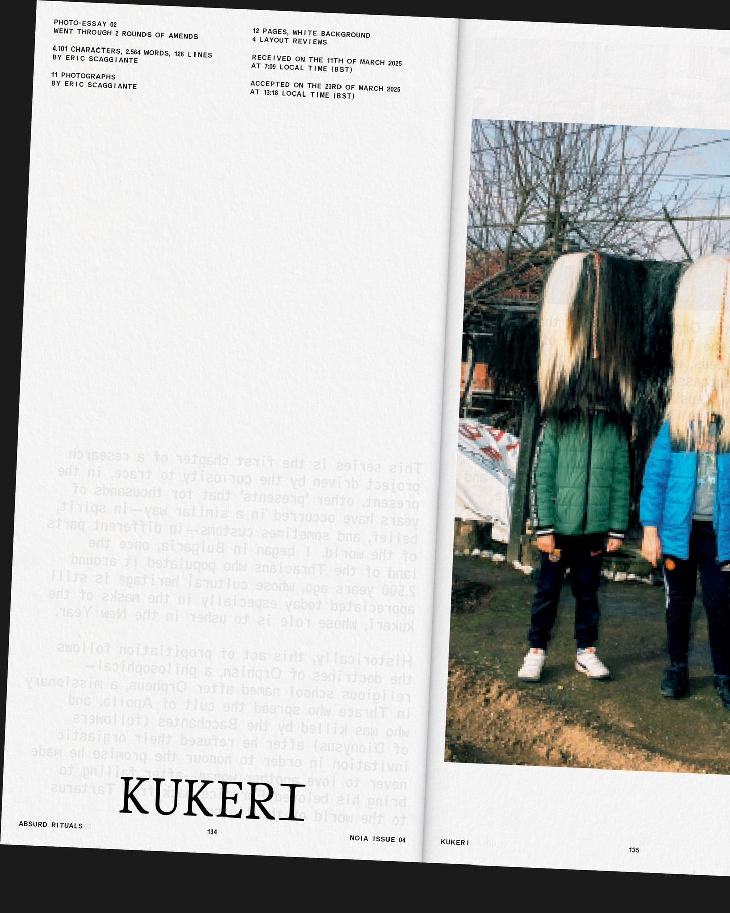 NOIA issue 4: Absurd Rituals - PDF Digital version