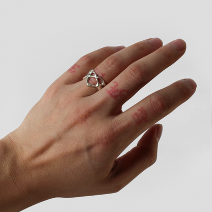 The Dancers NM- Silver ring