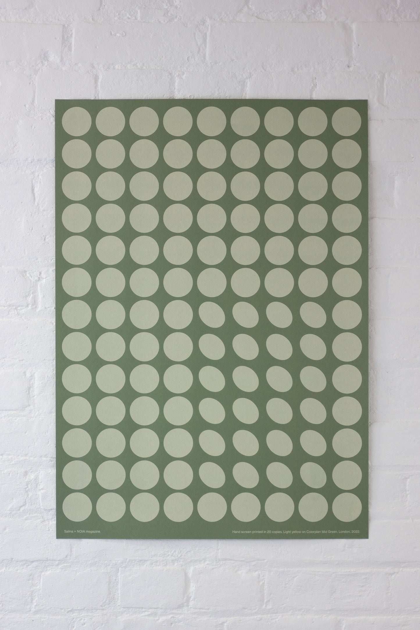Salina X NOIA - Screen Printed Limited edition posters